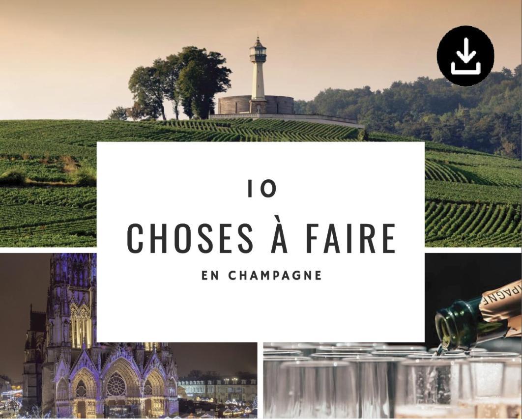Charmant Studio En Champagne - Sparkling-Life Matougues Zewnętrze zdjęcie